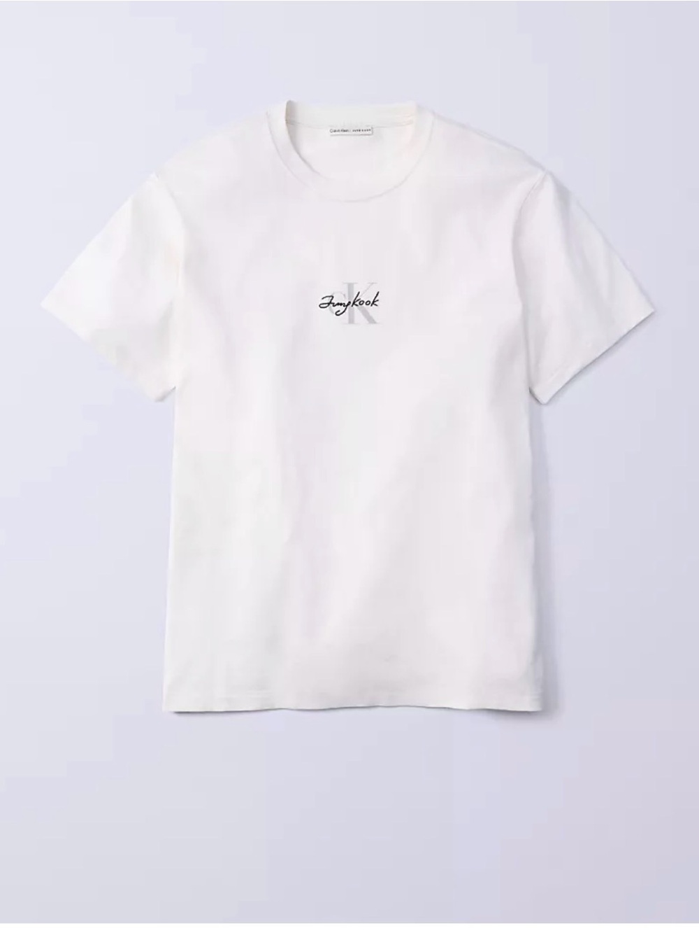 Jung Kook for Calvin Klein Monologo T-Shirt size m new with tags limited edition